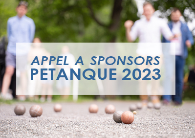 PETANQUE 2023 - Appel à Sponsors